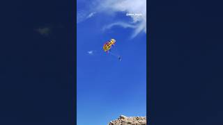 🇪🇦 Parasailing. Nerja, Spain #parasailing #costadelsol #nerja #mediterraneansea #andalucia #spain