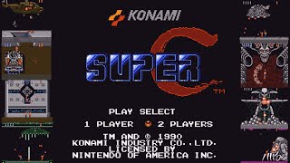 Full Game Play Of NES SUPER CONTRA With 2 Player