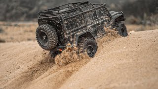 [4X4] RC Sand Off-Road | Traxxas TRX-4 Land Rover Defender