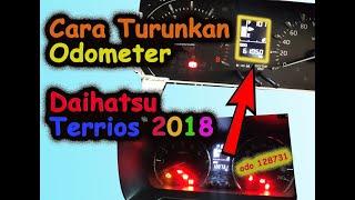 Reset odometer Daihatsu Terios 2018