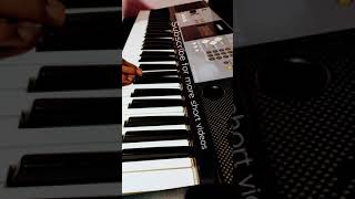 Mere Rashke Qmar | play on piano keyboard | #YouTube Short's videos#