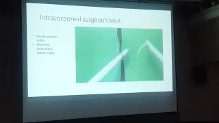 How to tie intracorporeal Surgeon's knot- Laparoscopy