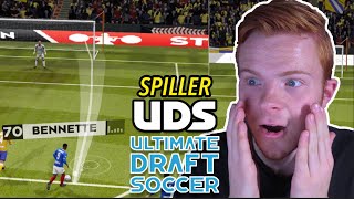 Jeg spiller Ultimate Draft Soccer!