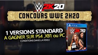 [FINI] CONCOURS : GAGNE TON JEU WWE 2K20 SUR LA PLATEFORME DE TON CHOIX [FR]