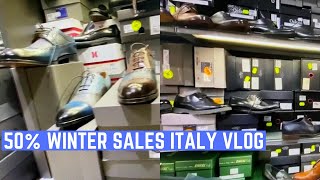 MEN'S DRESS SHOES, BOOTS & SNEAKERS COLLECTION//  COMUNELLO STORE // ITALY VLOG