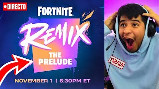 🔴DIRECTO - FORTNITE CAPITULO 2 EVENTO FINAL REMIX CUENTA ATRAS