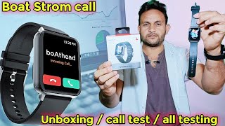 boat storm call 1.69 smartwatch review & unboxing