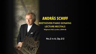 András Schiff - Sonata No.2 in A, Op.2/2 - Beethoven Lecture-Recitals