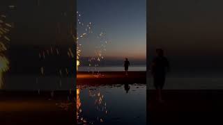 Magical evening at Zandvoort #netherlands #beach #dusktilldawn #fireworks #desi  #mesmerizing