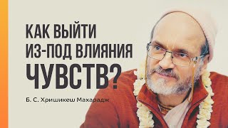 Как выйти из-под влияния чувств? Б. С. Хришикеш Махарадж 🔅 Махамандала: лекторий ШЧСМ