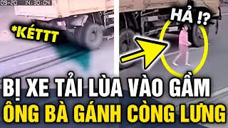 Thót tim clip bé gái bị xe tải CUỐN VÀO GẦM, 3 giây tiếp theo khiến ai nấy THỞ PHÀO | Tin 3 Phút