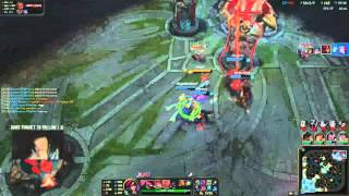 FASTEST KATARINA PENTAKILL SEASON 6 ( TSM hAzEd ) LEAGUE OF LEGENDS !