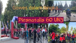 Gowes wisata bersama di UNY@langit Ngayojokarto