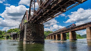 Trains In Harper’s Ferry WV (4K)