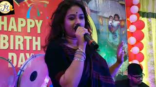 Chandni Saha on stage || Live Performance on stage || Bengali Serial || Saptasur ||