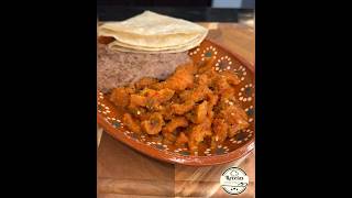 chicharrón en salsa tatemada #recetas #tendencias #comida #comidamexicana #viral #detodo #tendencias