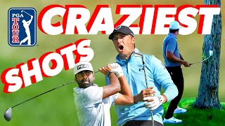 CRAZIEST shots of ALL TIME on the PGA TOUR