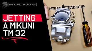 jetting a mikuni tm 32 carb