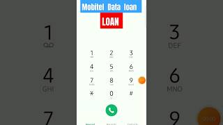 How to data loan Mobitel || ගන්න දන්නේ නැද්ද 😍 #datatips#freedata#mobitel#shorts