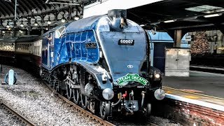 Trains at Newcastle Station Feat: 60007 'Sir Nigel Gresley' | 23/11/2023