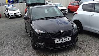 2014 Skoda Fabia 1.2 TSI (105 BHP) Black Edition VF14 CFA at St Peter's Suzuki Worcester