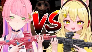 Guwuns! | Anime Girls try Buckshot Roulette ft @NyanaBanyana 【V4Mirai | Abi Kadabura】