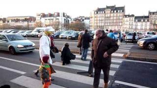 Flashmob OVS Nantes janvier 2009