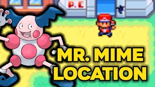 How to Catch a Mr. Mime in Pokemon FireRed and LeafGreen!