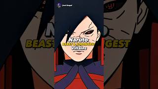 Best & Strongest Villains In Naruto | #naruto #narutoshippuden #madara #obito #itachi #animeshorts