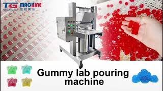 lab use gummy candy making machine, CBD gummy making machinery