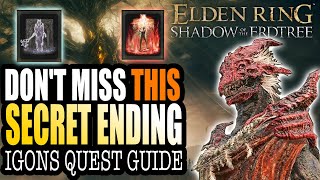 Elden Ring Shadow of the Erdtree - SECRET REWARDS Don't miss Amazing Summon & Spell Igon's Quest