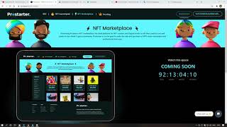 Prostarter Next Big NFT Marketplace - Token Sale is LIve !!!!