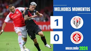 ATLÉTICO-GO 1 X 0 INTERNACIONAL | GOLS E MELHORES MOMENTOS | 23ª RODADA BRASILEIRÃO 2024