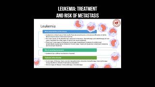 Leukemia: treatment and risk of metastasis #leukemia #bloodcancer #leukemiaawareness #oncology