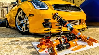 Twin Turbo G35 Gets Maxpeedingrod Coilovers