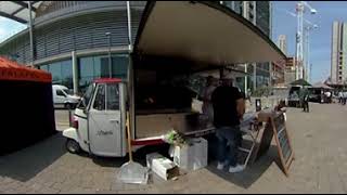 360 video of Wembley Park food market