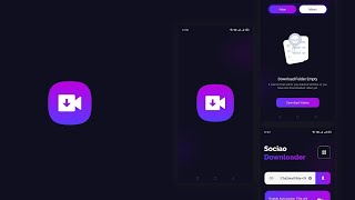 Sociao Video & Music Downloader App On Niotron Kodular