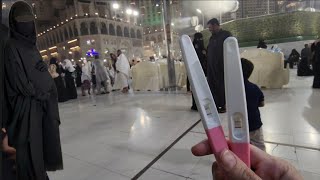 ALHAMDULILLAH TERNYATA UMII GILLBY HAMIL DI MAKKAH..