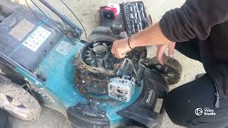 Makita lawn mower ignition module replacement