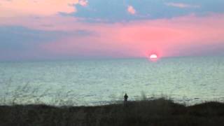 Tramonto sul Gargano a Torre Mileto