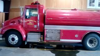 fire department's Kenworth water tender