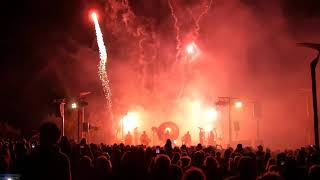 2019 Biarritz Le concert de Feu par les Commandos Percu