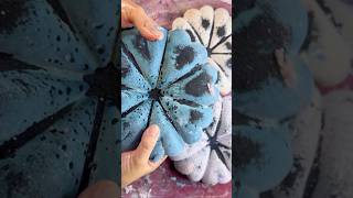 Large Blue Gym Chalk Reform #gymchalk #gymchalkasmr #asmr