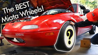 My Turbo Miata Gets New Wheels! [Japanese Made]