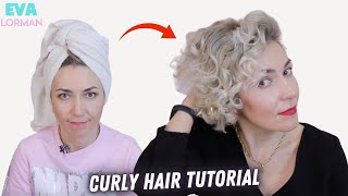 Curly Hair Tutorial 2023 | How To Use Flexi Rods by Eva Lorman