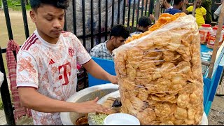 Angry Man Sells Spicy Hot Bhel Puri | Bhel Puri Recipe | Bangladeshi Street Food Recipe