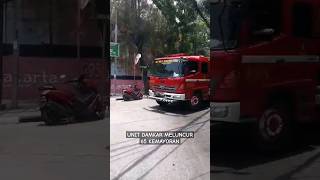 detik detik unit damkar meluncur #pemadamkebakaran #fire #firetruck