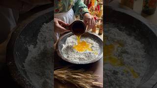 Delicious Egyptian Farmers-style Damas bread Pastry - A Rich Dough Delight! 👌🏼🥐