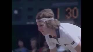 1977 Wimbledon Men's  Single [Semi-Final] - John McEnroe vs Jimmy Connors