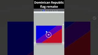 Dominican Republic Flag Remake #country #flag #dominicanrepublic